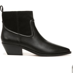 Veronica Beard Kinsley Bootie - leather + suede